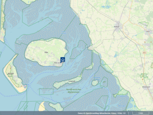 Makrolage - Grundstück in Wyk