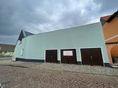 Straßenansicht des Seitenflügels - 5 Zimmer Einfamilienhaus in Calbe (Saale)