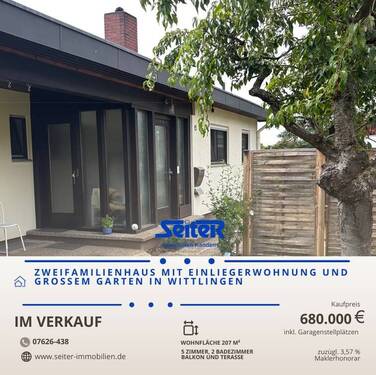 Titelbild.jpg - Zweifamilienhaus in Wittlingen mit großem Garten