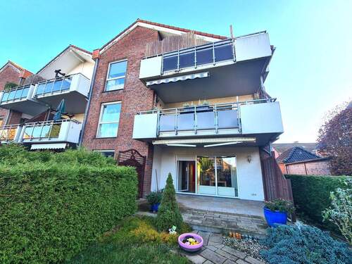 Rückseite - Terrassenwohnung mit 101,00 m&sup2; in Ahlen zum Kaufen