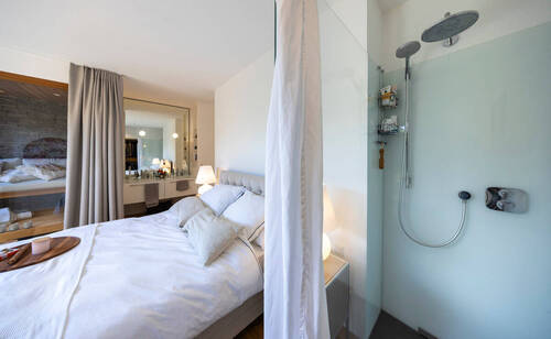 Masterschlafzimmer mit Wohnbad - 