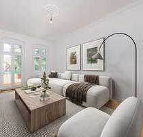 Sanierter Altbautraum mit hohen Stuckdecken + Badewanne + Balkon (0 Provision & sofort bezugsfrei) - Berlin Lichterfelde