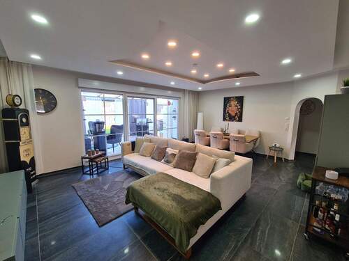 Wohnzimmer - 4 Zimmer Doppelhaushälfte zum Kaufen in Hamm