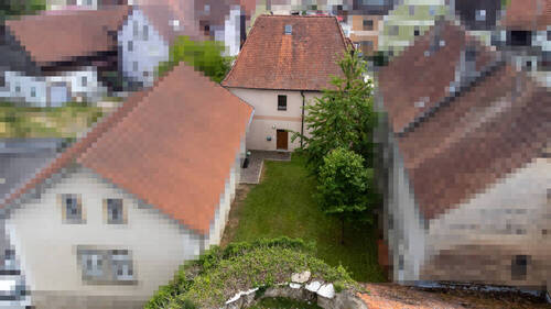 Nordseite mit Garten - 