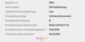 Energieausweis - 
