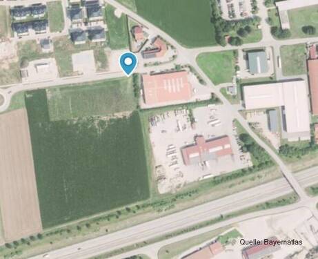 Luftbild - Halle in Ampfing zur Miete