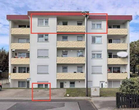 Aussenansicht inkl. Stellplatz - 