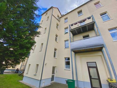 Rückseite - 3 Zimmer Etagenwohnung zur Miete in Gera