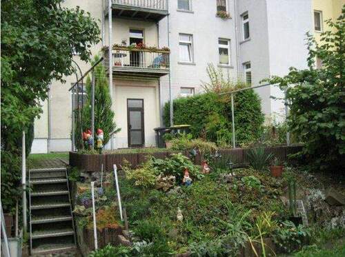 Rückansicht - 3 Zimmer Etagenwohnung in Gera