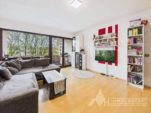 Wohnzimmer - 3 Zimmer Etagenwohnung in Trier / Tarforst