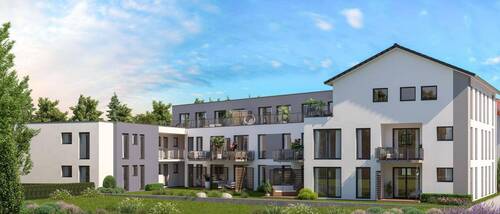 Visuailisierung Außen - 'Donau Living' Neubauwohnungen in bevorzugter zentrumsnaher Wohnlage von Riedlingen