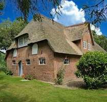 Traumhaus Reetdachhaus! Riesiger Garten mit alten Obstbäumen. Privatsphäre! - Süderlügum