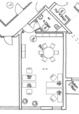 Bürofläche 8 - 