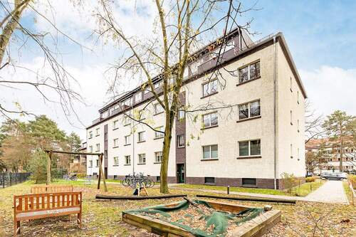 Rückansicht - 3 Zimmer Etagenwohnung zum Kaufen in Berlin