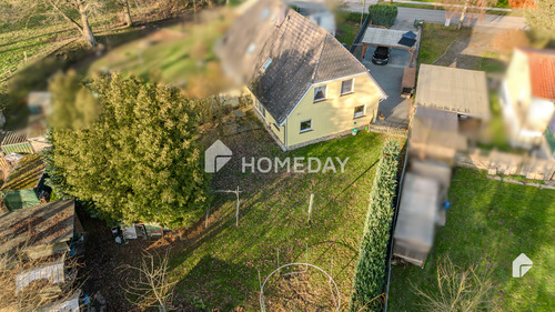 2. Haus mit Einfahrt + Carport - 4 Zimmer Doppelhaushälfte zum Kaufen in Damshagen