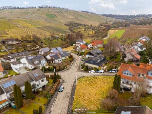 Vogelperspektive - Grundstück in Steinheim an der Murr