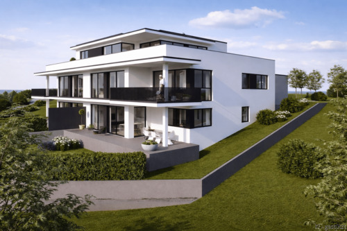 Edle Architektur - 3 Zimmer Etagenwohnung zum Kaufen in Tübingen