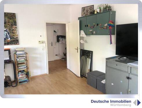 Wohnzimmer - Etagenwohnung mit 81,70 m² in Fellbach zur Miete