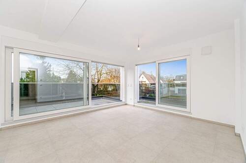 Wohnzimmer - 2 Zimmer Terrassenwohnung in Karlsfeld