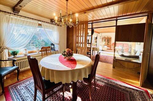 Wohn-Essbereich mit mobiler Trennwand - 