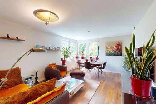 Wohnzimmer - Etagenwohnung mit 99,00 m&sup2; in Hamburg zum Kaufen
