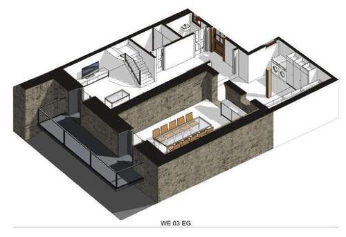 EG Isometrie - 5 Zimmer Büro zur Miete in Nordhausen