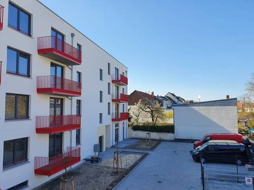 Blick vom Balkon - 4 Zimmer Etagenwohnung zur Miete in Brandenburg an der Havel