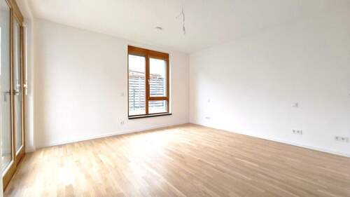 Schlafzimmer mit Terrasse - 3 Zimmer Etagenwohnung in Radebeul