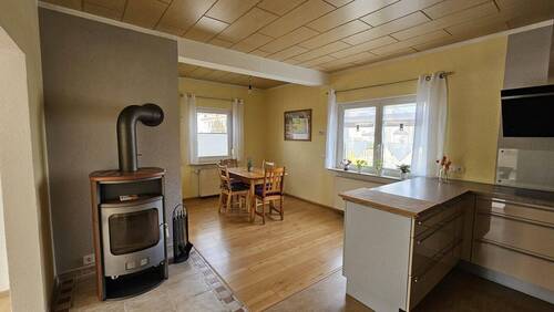 Wohnküche EG m.Kamin Ansicht 1 - 