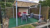Sitzbereich mit Pavillon - 