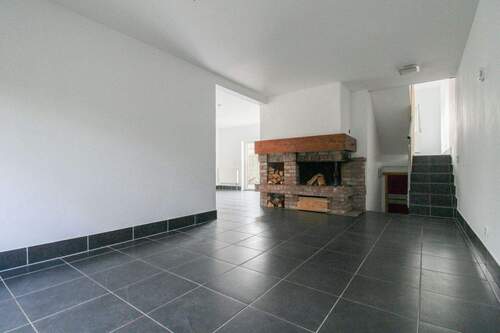 Kamin-Wohnzimmer - Doppelhaushälfte mit 110,00 m&sup2; in Kalkar zum Kaufen