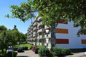 Ansicht Haus Balkonseite - 3 Zimmer Etagenwohnung in Chemnitz