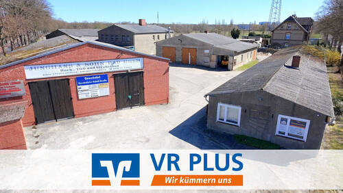 Bild 1 - Großes Gewerbegrundstück mit BestandsgebäudenLagerhalleGaragen