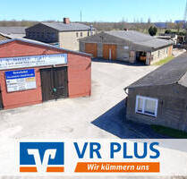 Großes Gewerbegrundstück mit BestandsgebäudenLagerhalleGaragen - Lübtheen