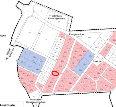 Lage im Baugebiet - 