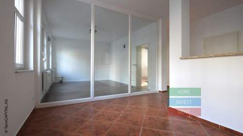 Glastrennwand zum Wohnzimmer - 