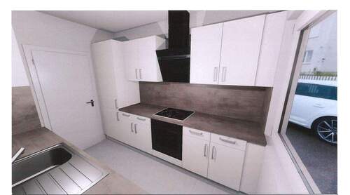 Küche neu Ansicht - Erstbezug nach Kernsanierung, geräumige 3 Zimmer Wohnung in Hamburg Rönneburg