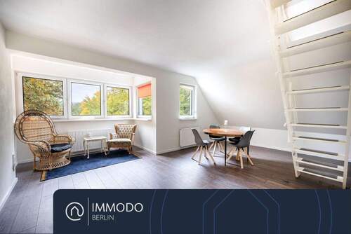 Wohnzimmer - 3 Zimmer Etagenwohnung zum Kaufen in Berlin