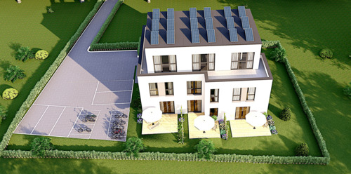 Vogelansicht.png - 4 Zimmer Reihenendhaus zum Kaufen in Bünde