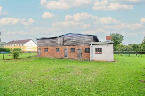 Giebelansicht Scheune - 