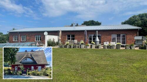 Titelbild - Ein Anwesen mit Pool - drei Möglichkeiten: Wohnen, Ferienvermietung & Landwirtschaft auf Rügen