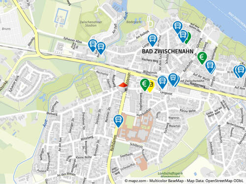 Geolyzer Kartenausschnitt - 