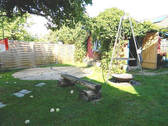 Garten und Gartenhaus - 