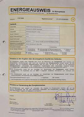 Energieausweis - 