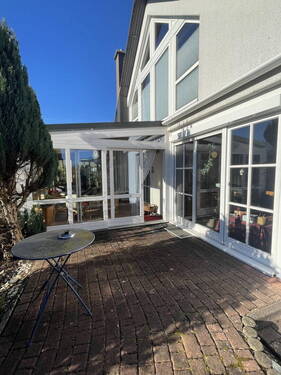 Terasse mit Blick WiGarten - 