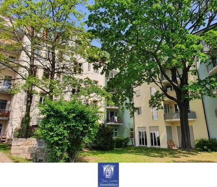 Innenhof - 3 Zimmer Etagenwohnung in Dresden