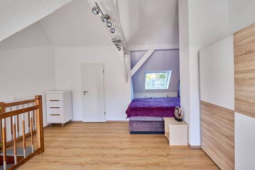Schlafbereich im Dachgeschoss - 