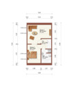 GRUNDRISS DACHGESCHOSS - 