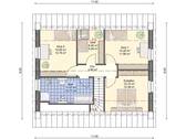 Beispielgrundriss Dachgeschoss - 