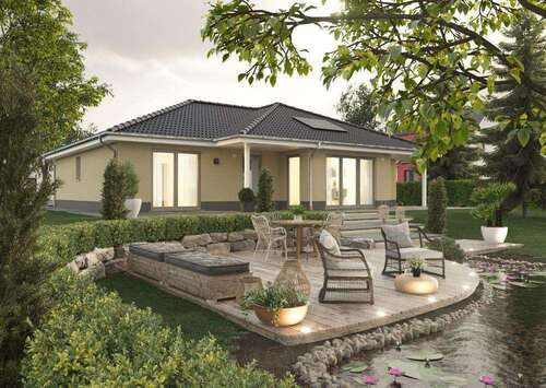 Außenansicht - Der Bungalow 128 - Mitten in Gifhorn und dennoch ruhig gelegen. Incl. Grundstück